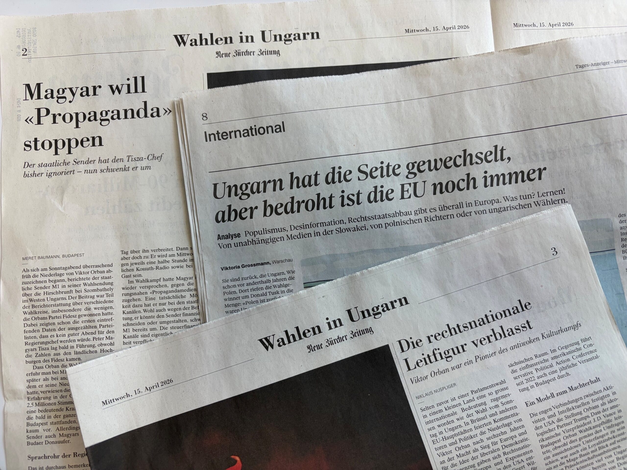 Von Uster nach Budapest